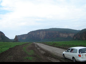 hells gate near Lake Naivasha Country Club